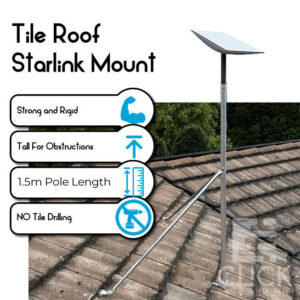 1.5m Starlink Roof Mount For Tile Roof